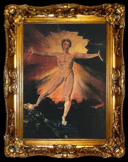 framed  William Blake Glad Day, ta009-2